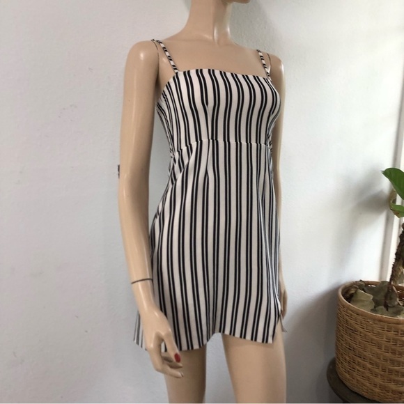 Eastnwest Label stripe mini dress size:XS - Picture 1 of 11